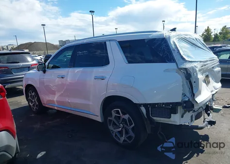 2021 Hyundai Palisade Calligraphy из США, поврежденный, VIN KM8R7DHE4MU181883